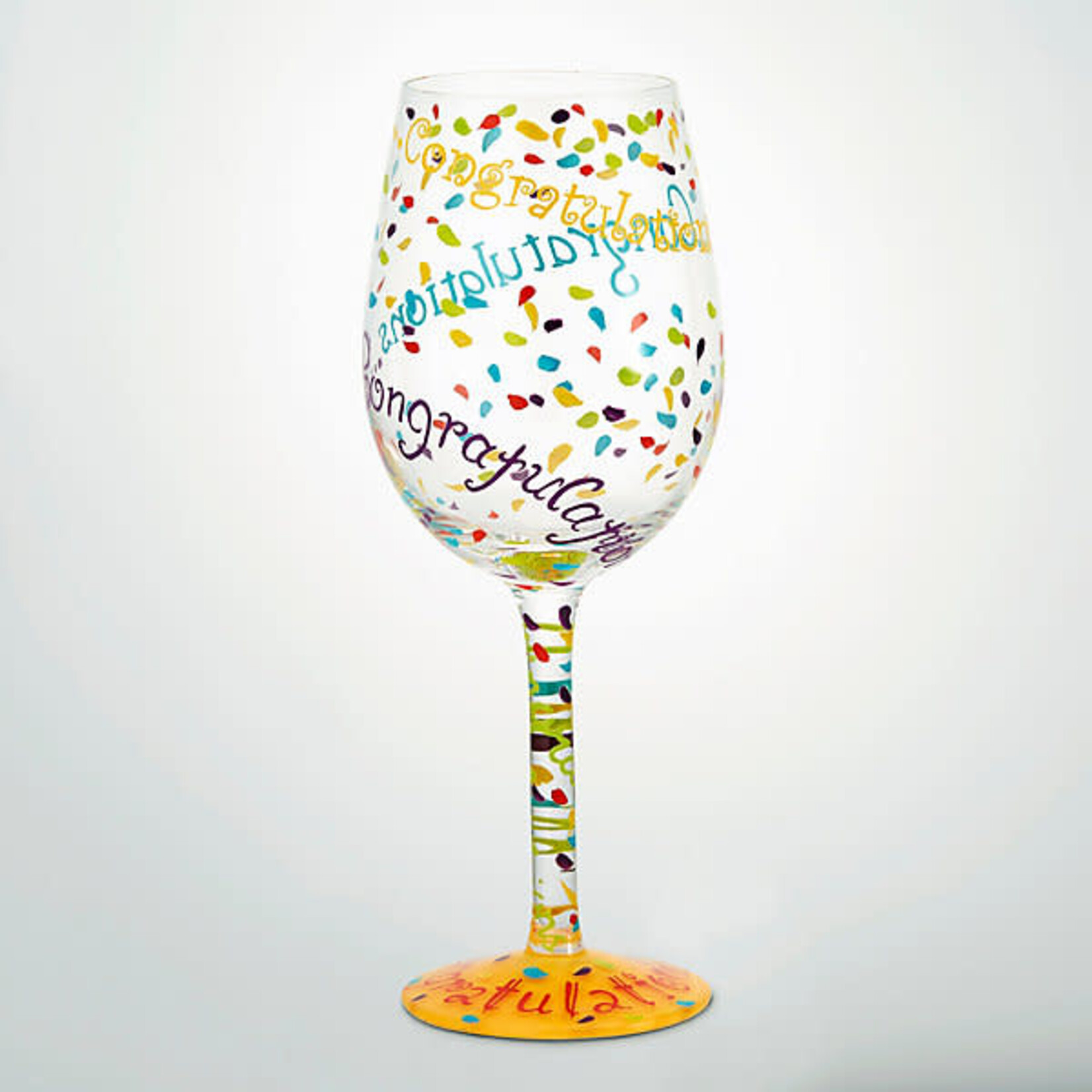 Lolita Lolita Congratulations Wine Glass