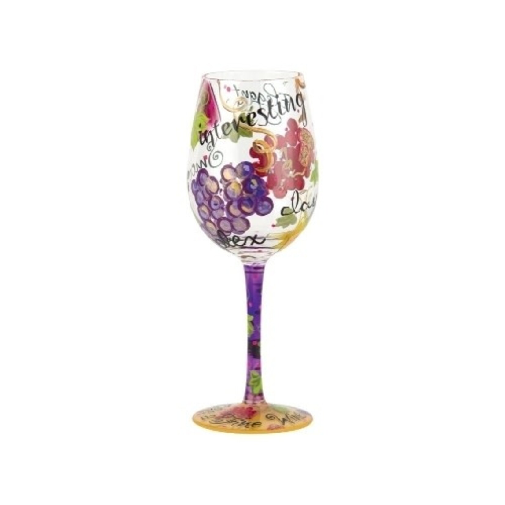 Lolita Wine Snob Wine Glass
