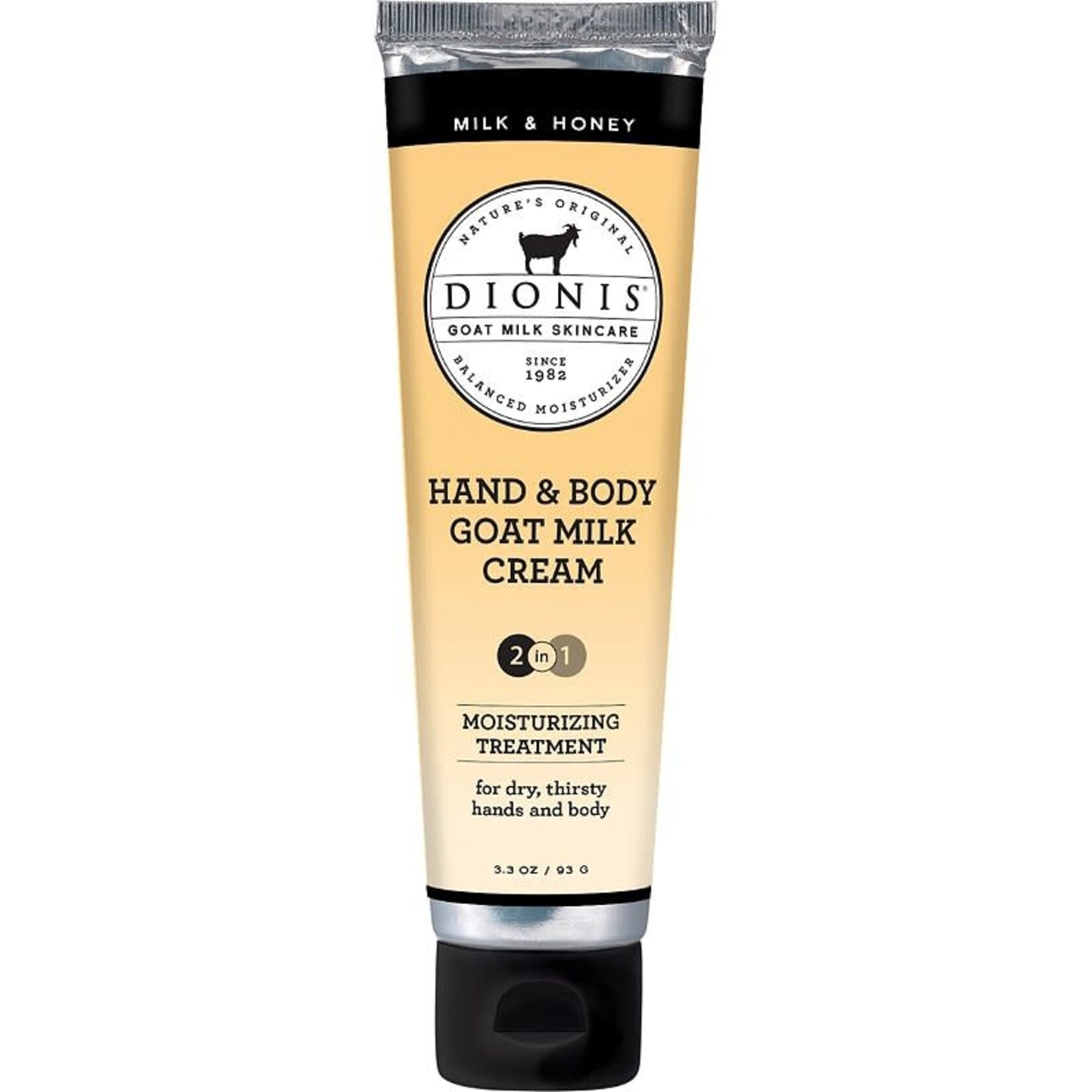 Dionis Dionis Goat Milk 3.3oz Hand & Body Cream Lavender Blossom