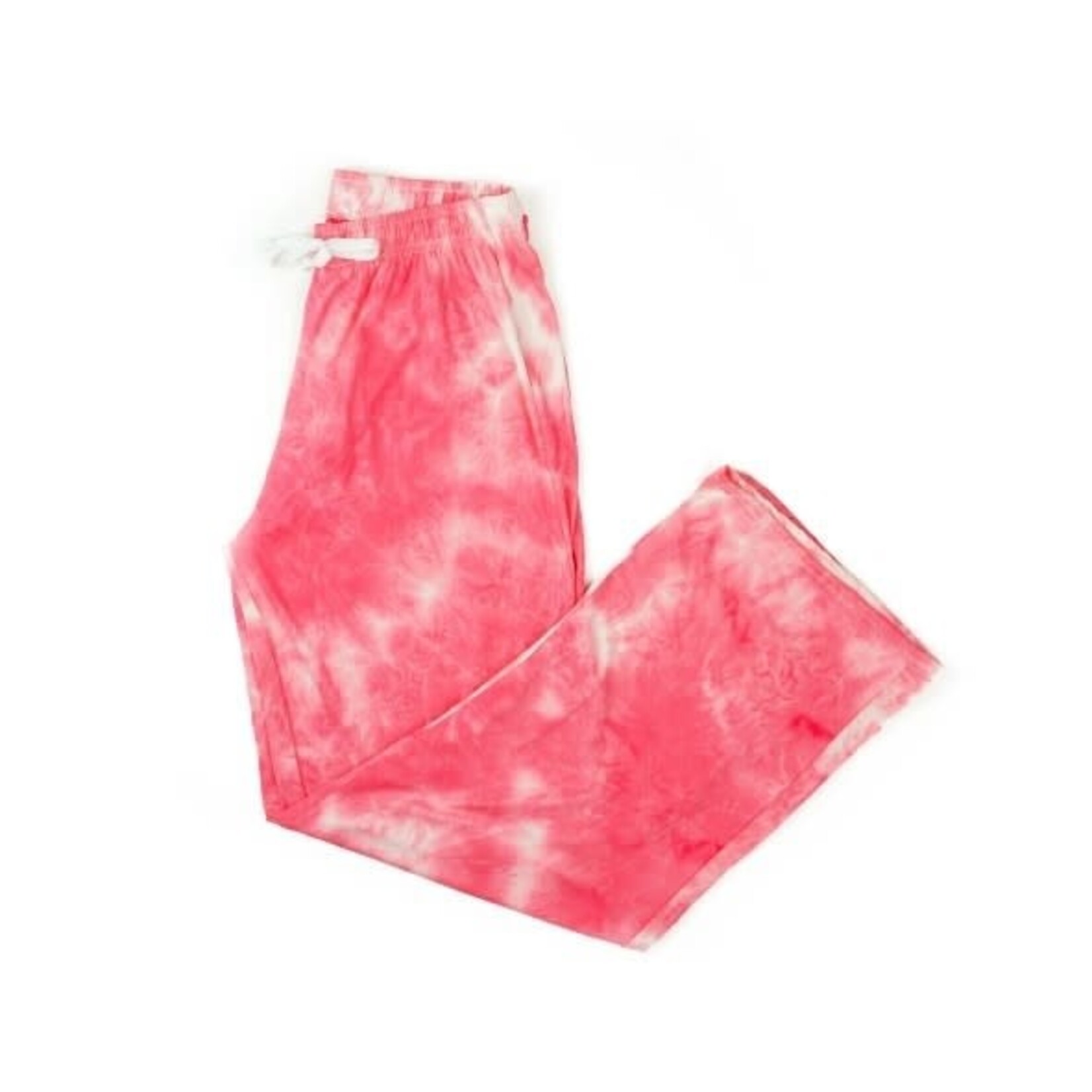 Hello Mello Coral Tie Dye Lounge Pants L/XL
