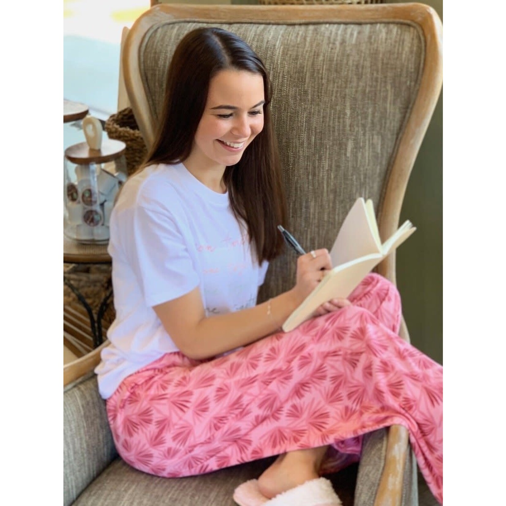 Hello Mello Under The Palms Lounge Pants sz S/M