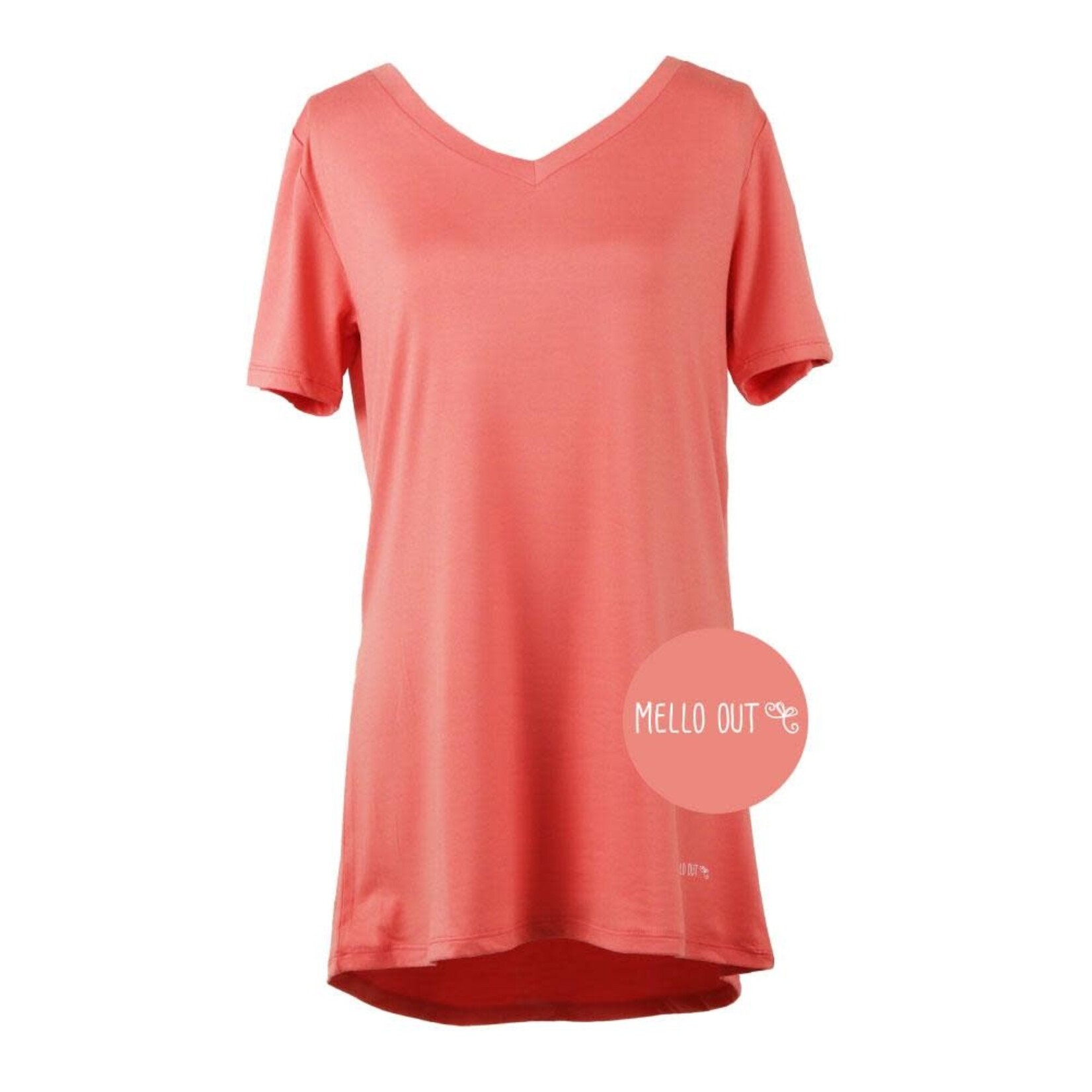 Hello Mello Hello Mello Out Coral Dream Tee