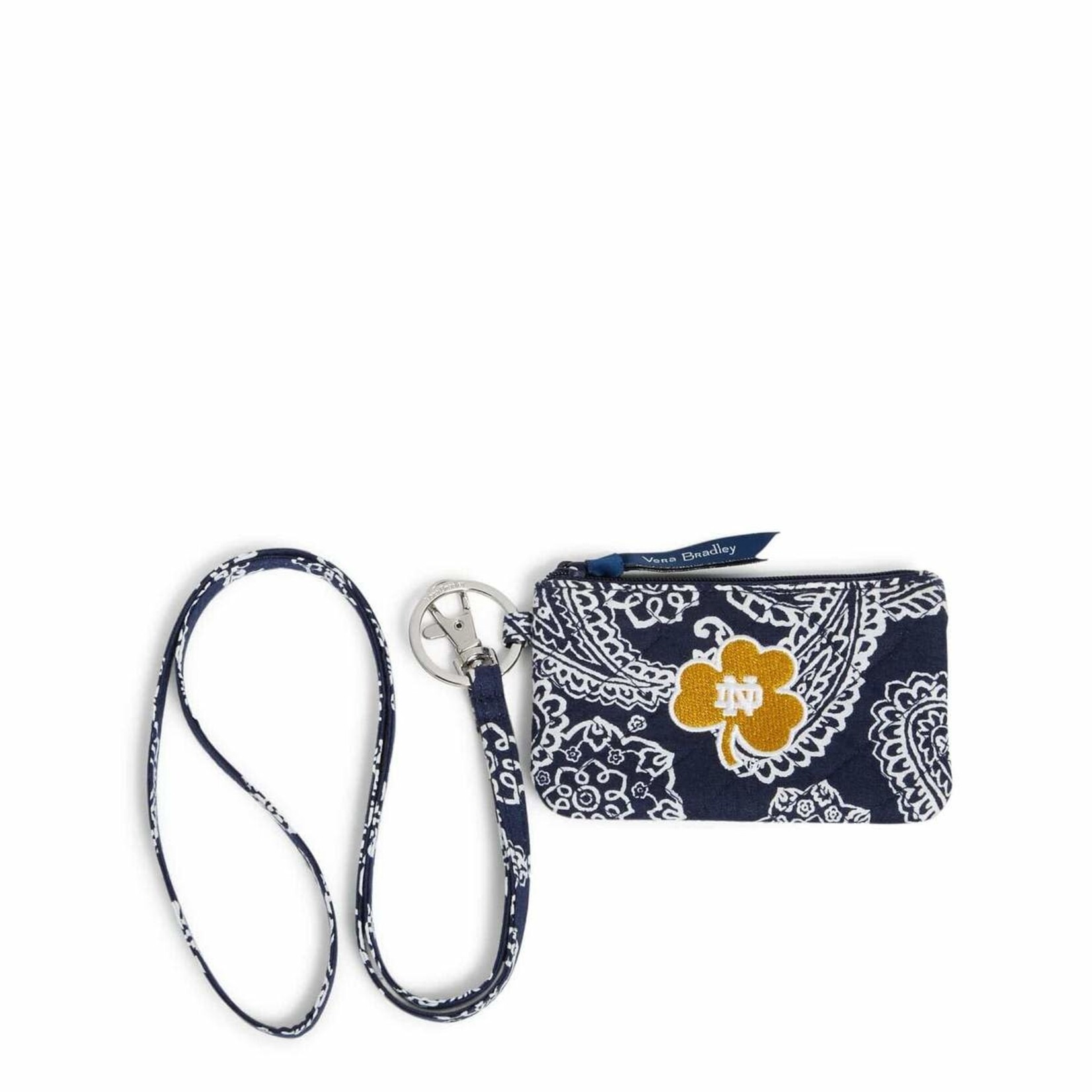 Vera Bradley Vera Bradley Collegiate Zip ID Lanyard