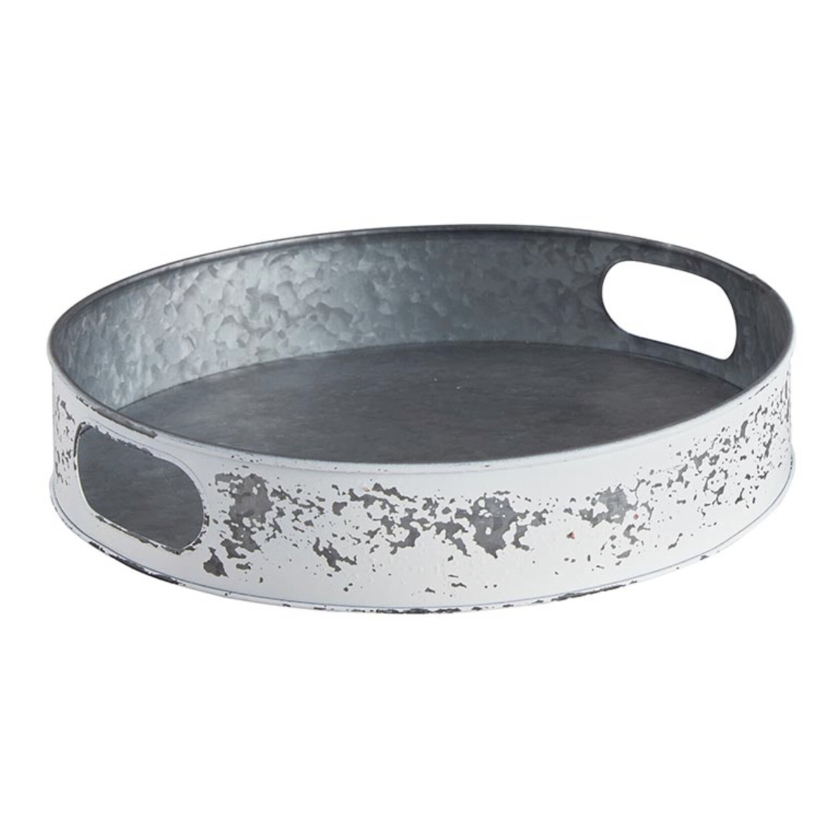 47th & Main Metal Round Tray
