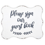 47th & Main Sign Our Guest Book Sign