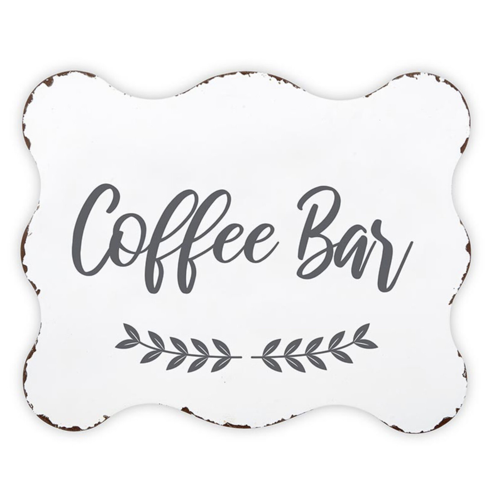 47th & Main Coffee Bar Metal Sign