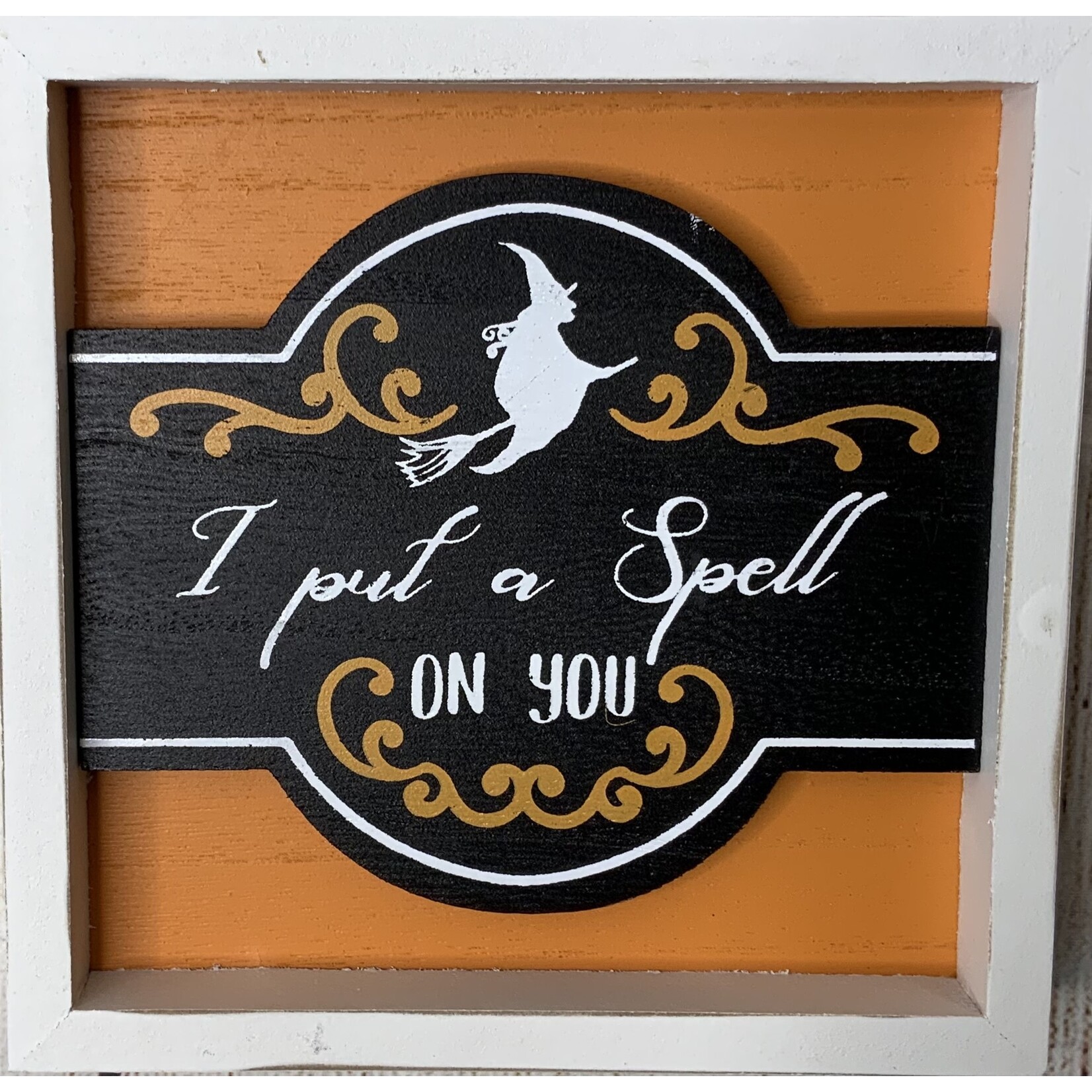 Youngs Halloween Box Sign