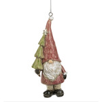 Ganz Santa Gnome Ornament
