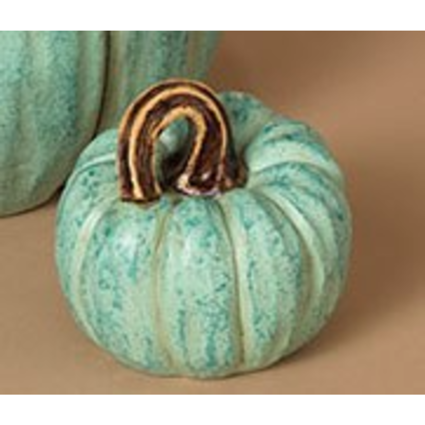 Gerson Turquoise Resin Harvest Pumpkin