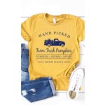 Kissed Apparel Hand Picked Pumpkins Graphic T-Shirt