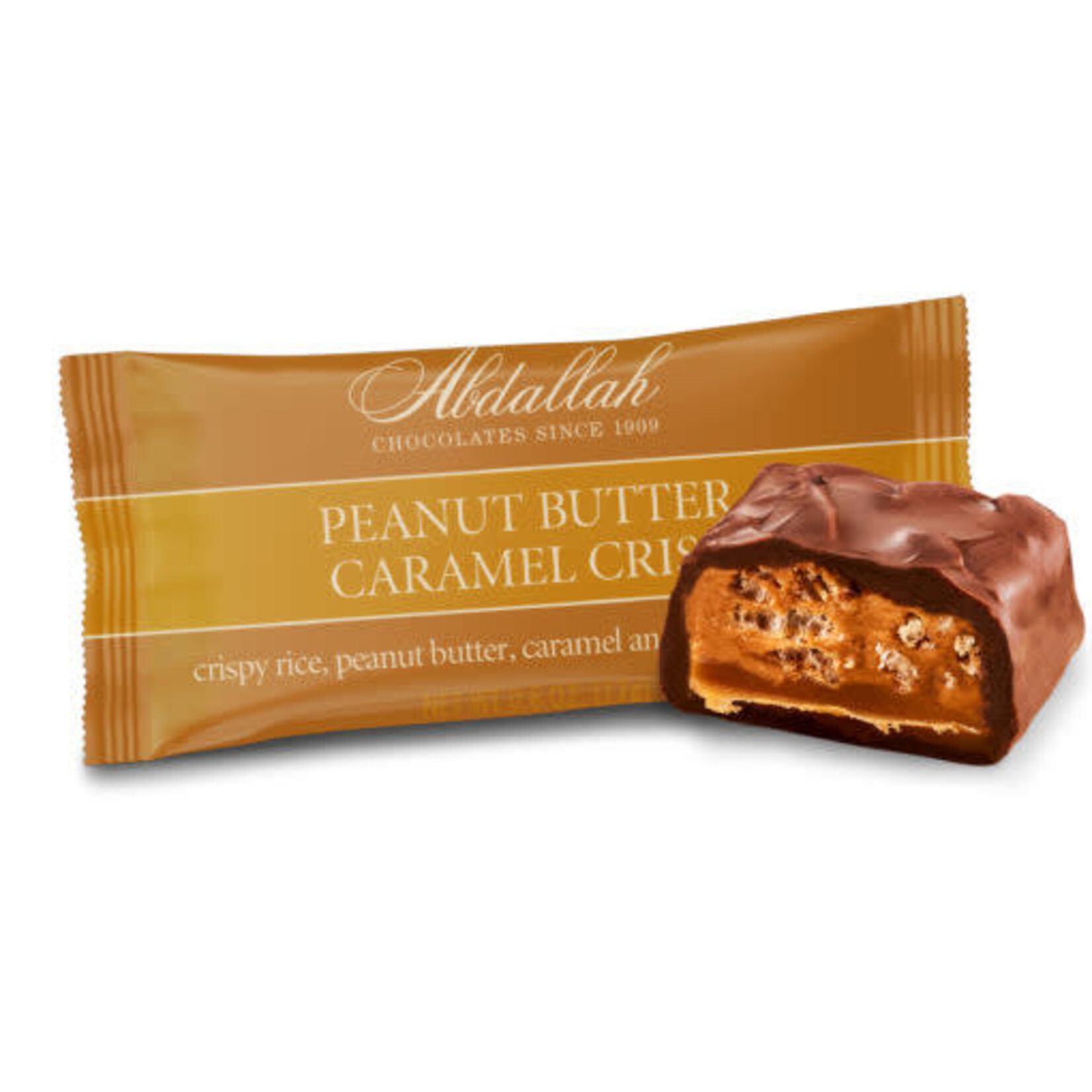 Abdallah Abdallah Peanut Butter Caramel Crisp Individual 0.6oz