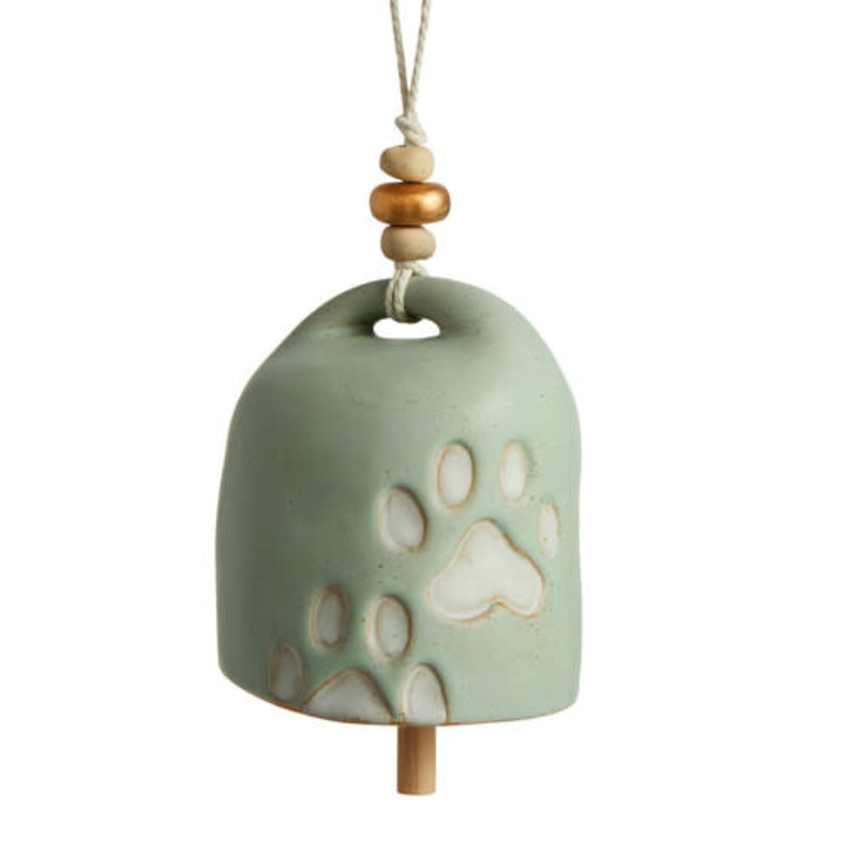 Demdaco Inspired Bell, Paw Prints