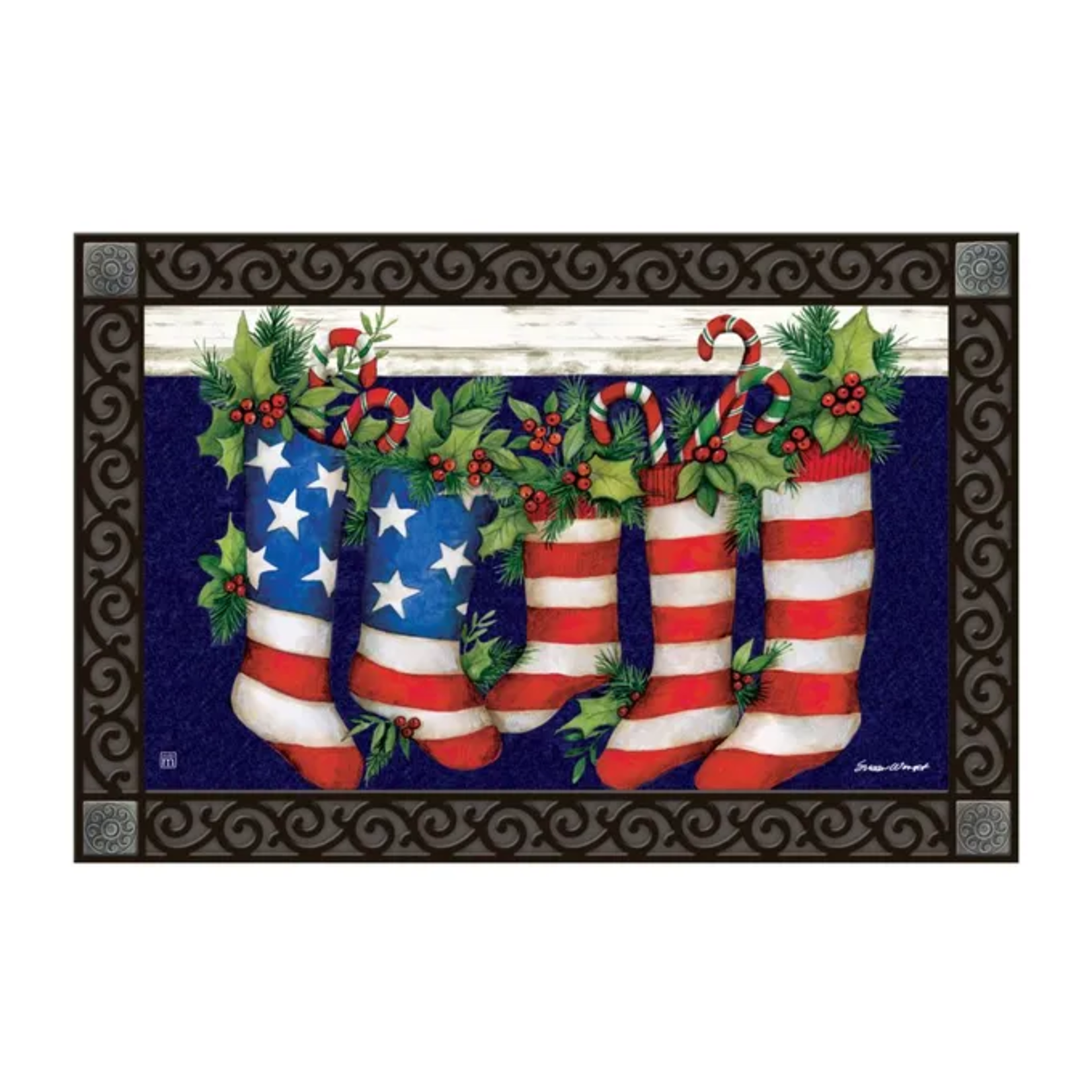 Studio M Patriotic Stocking MatMate