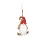 Melrose Gnome w/Skates Ornament