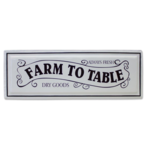 Melrose Farm to Table Sign