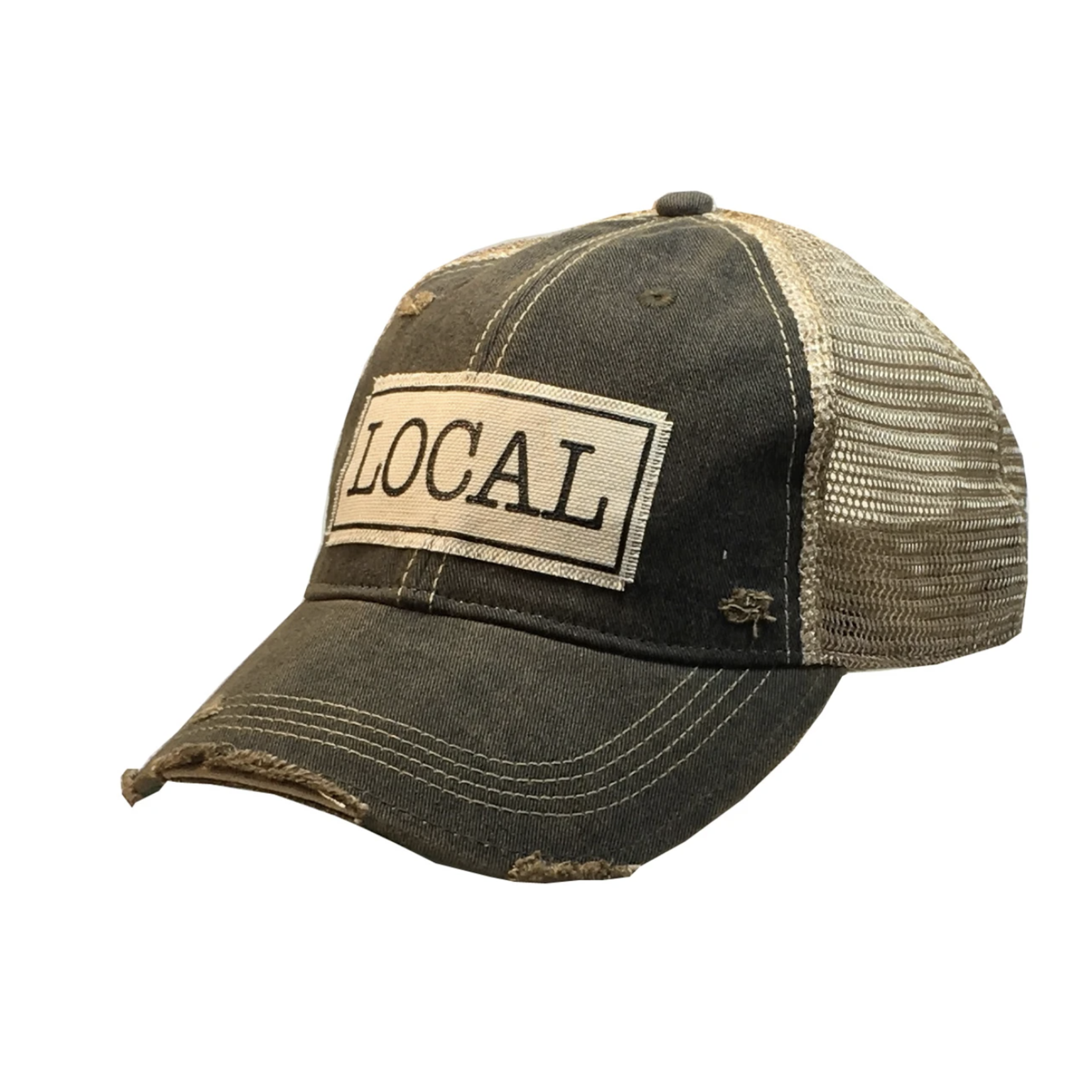 Vintage Life "LOCAL" Distressed Trucker Cap
