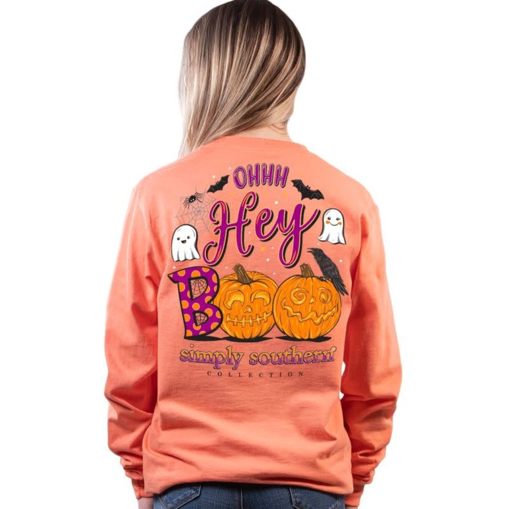 Simply Southern Simply Southern Ohhh Hey Boo Long Sleeve