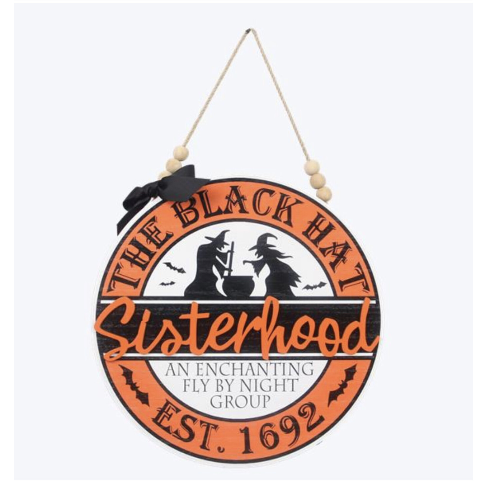 Youngs Sisterhood Halloween Sign