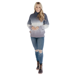 Simply Southern Simply Southern Ombre Sweater Small
