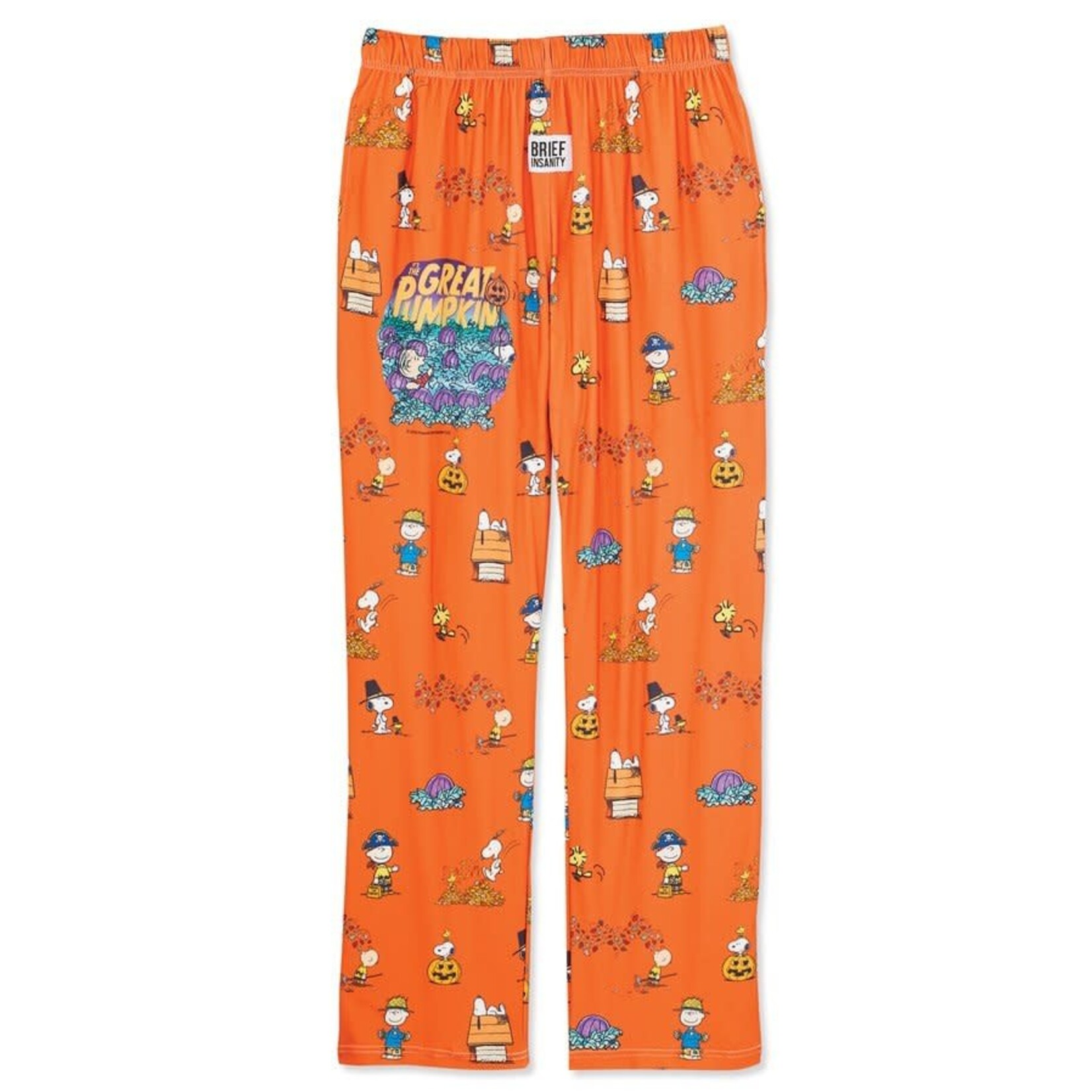 Brief Insanity Brief Insanity Snoopy Great Pumpkin Lounge Pants Large