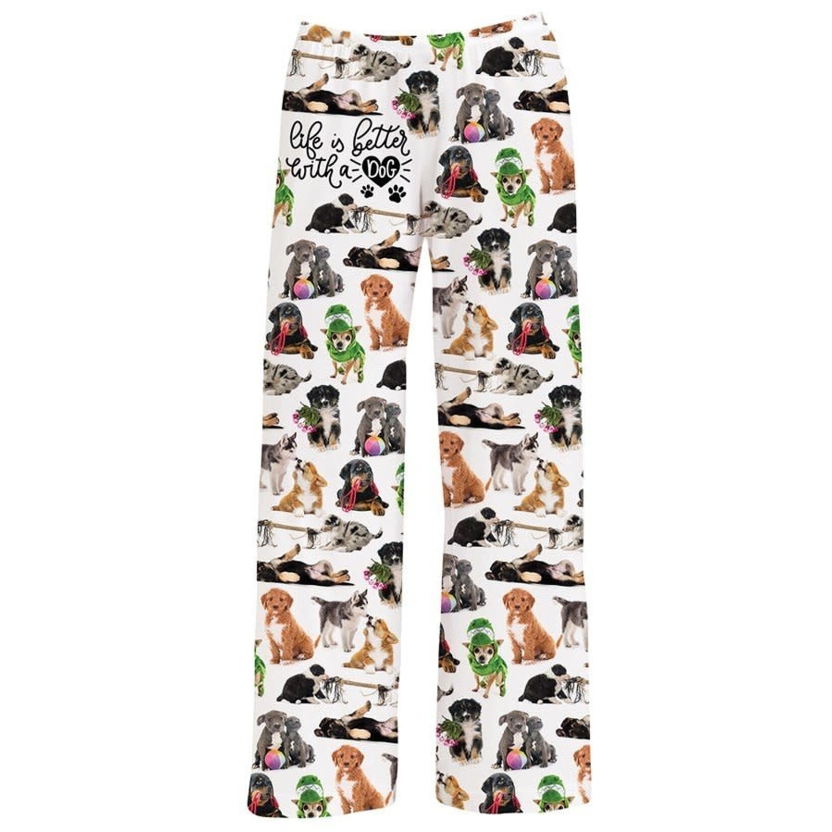 Brief Insanity Brief Insanity Life Is Better With A Dog Lightweight Lounge Pants