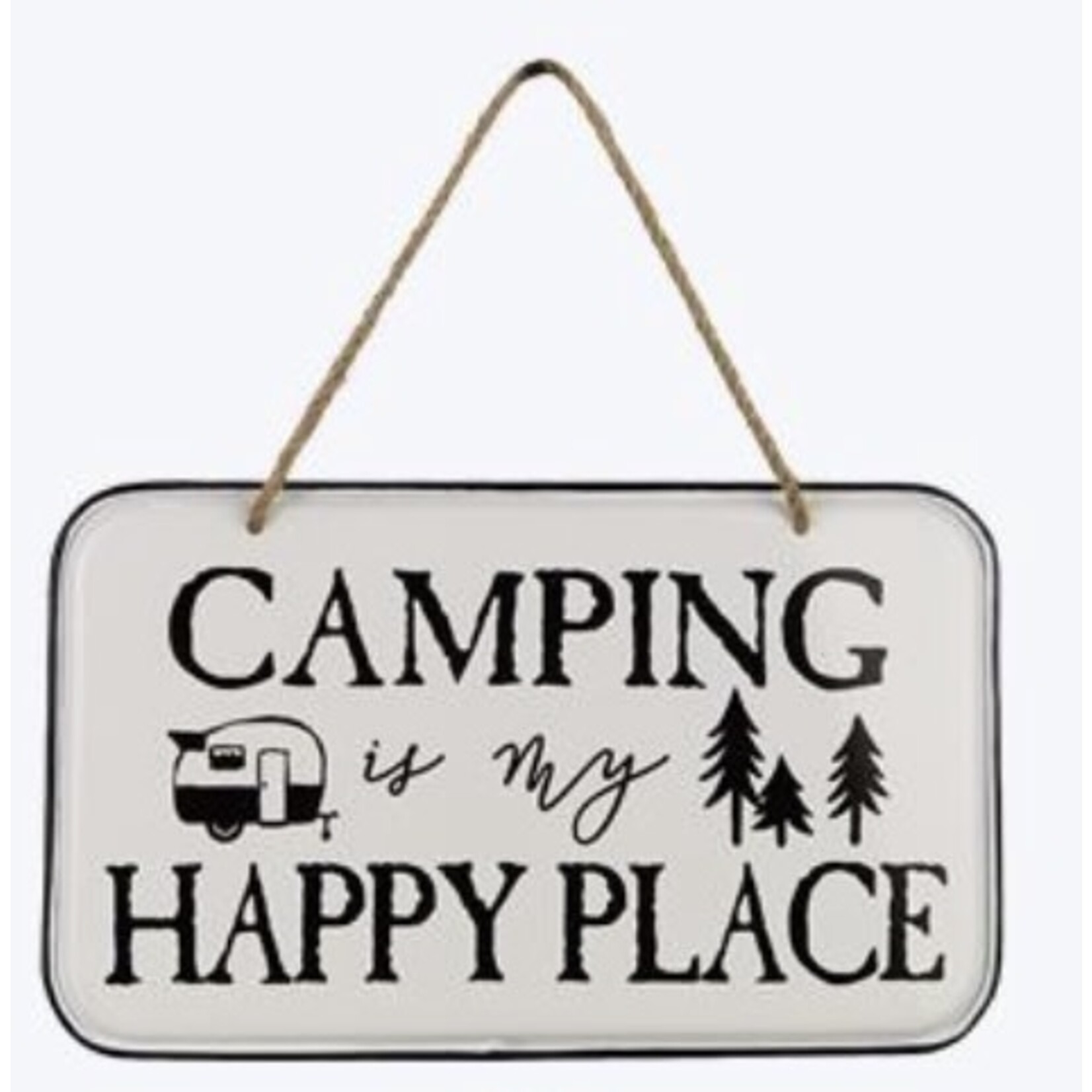 Youngs Metal Camper Wall Sign