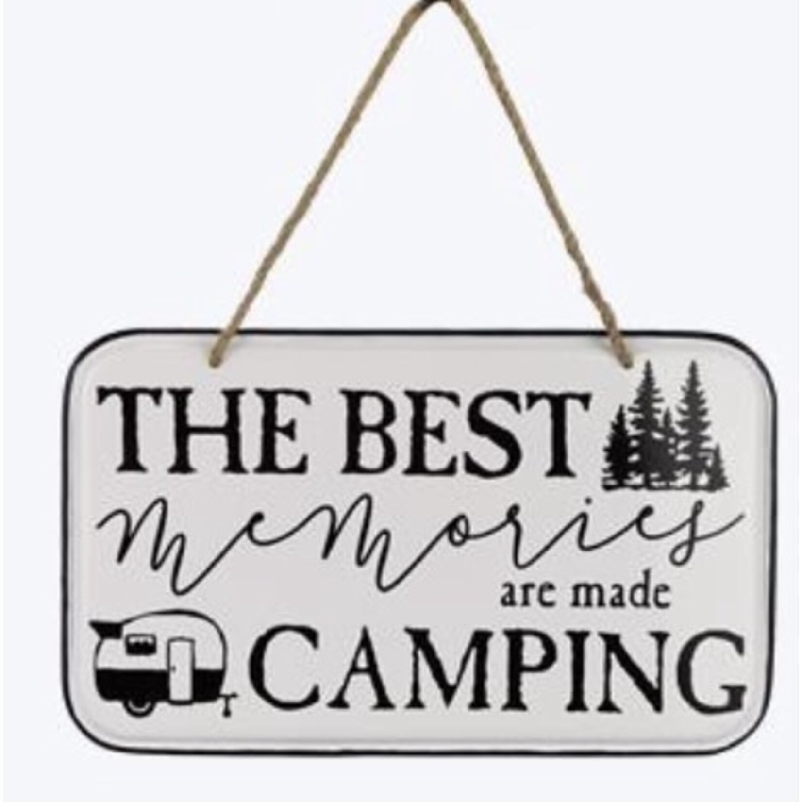 Youngs Metal Camper Wall Sign