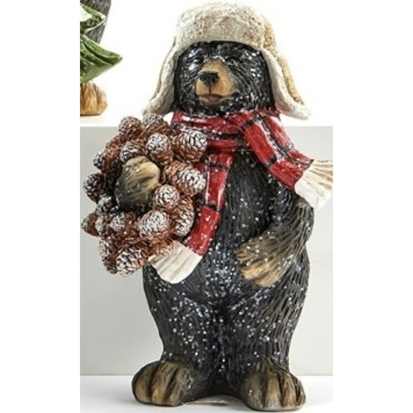 Giftcraft Holiday Bear Figurine