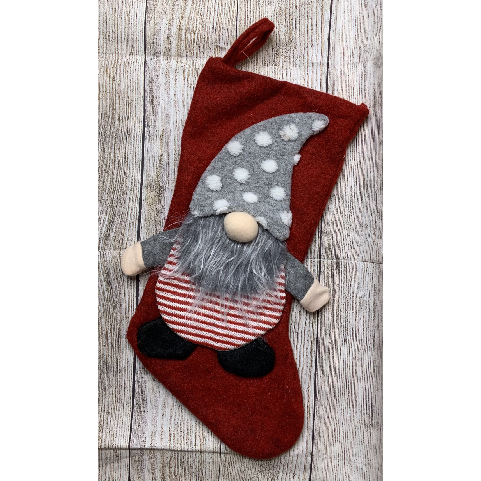 Giftcraft Gnome Holiday Stocking