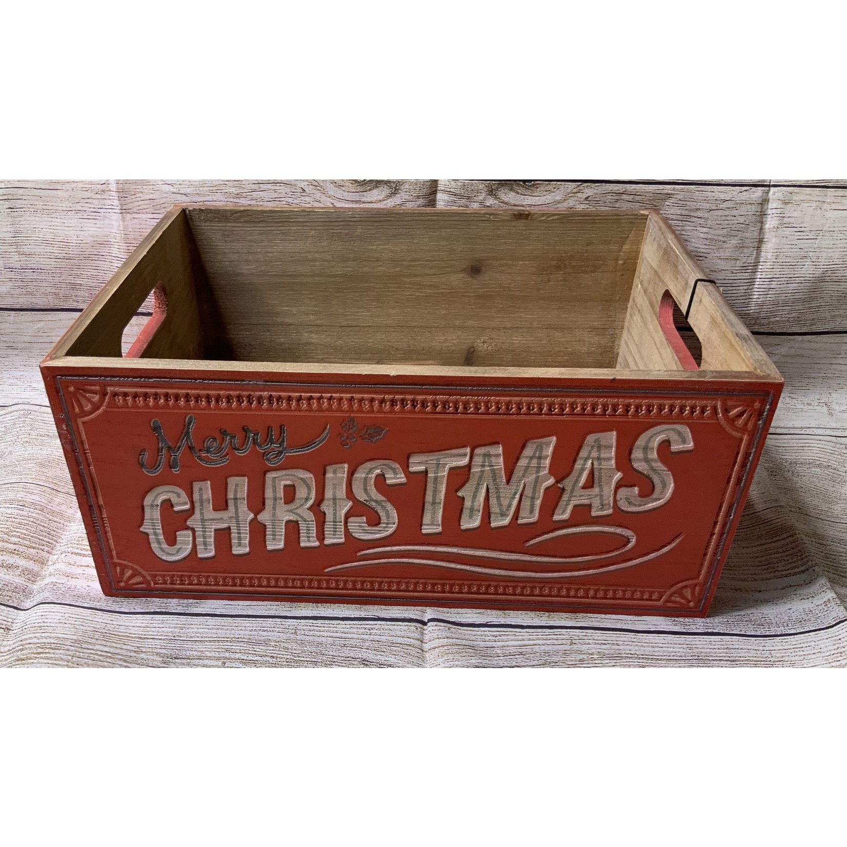Creative Co-op Merry Christmas Box