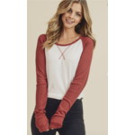 Lovely Melody Thermo Baseball T Shirt  by Lovely Melody