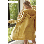 Bibi Clothing Open Front Hoodie Cardigan by Bibi