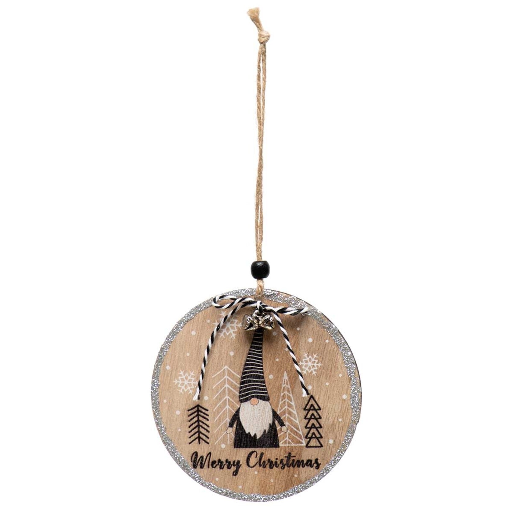 Meravic Wood Gnome Ornament