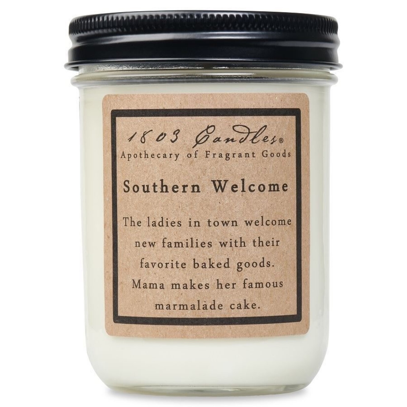 1803 1803 Southern Welcome Soy Jar Candle