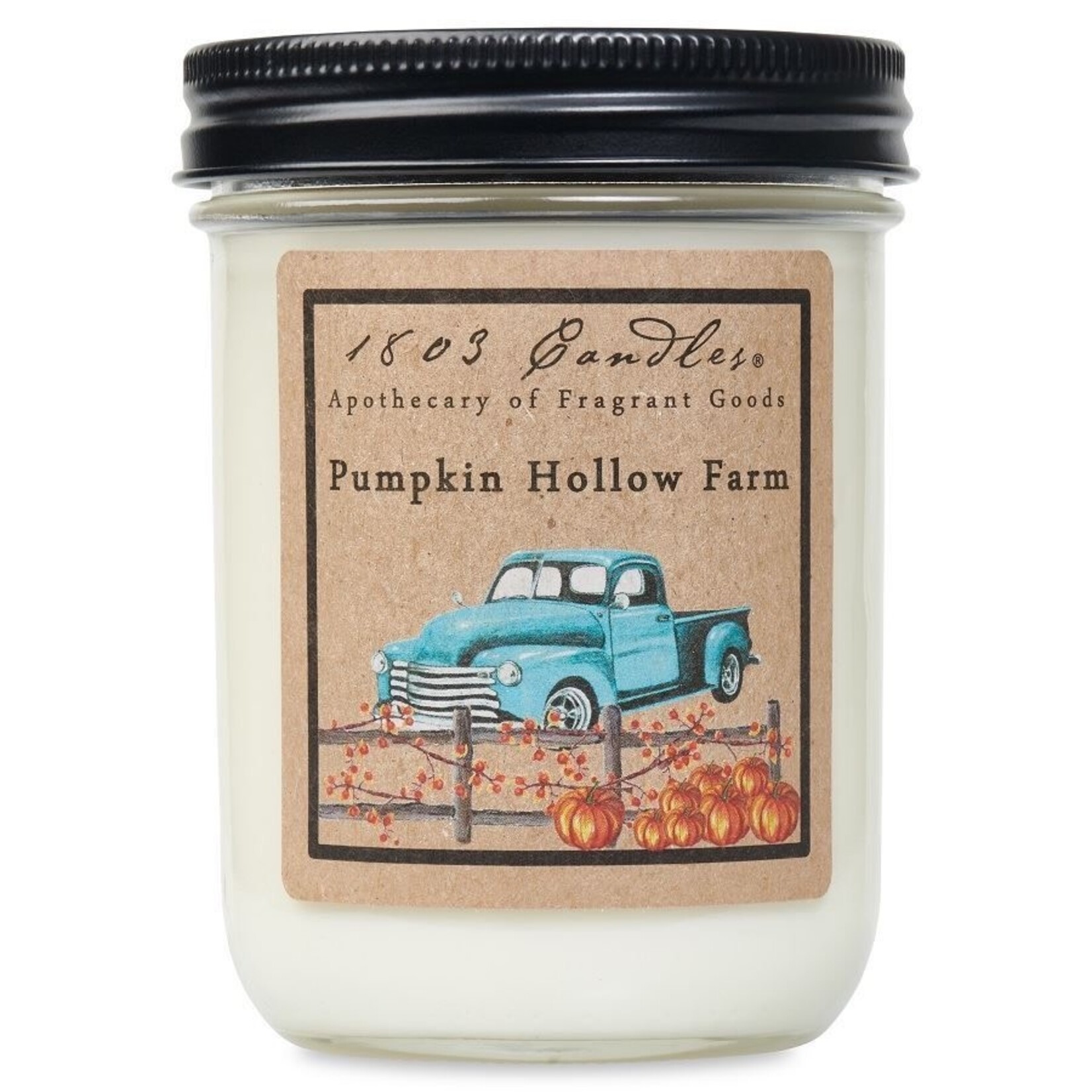 1803 1803 Pumpkin Hollow Farm Soy Jar Candle