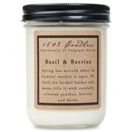 1803 1803 Basil & Berries Soy Jar Candle