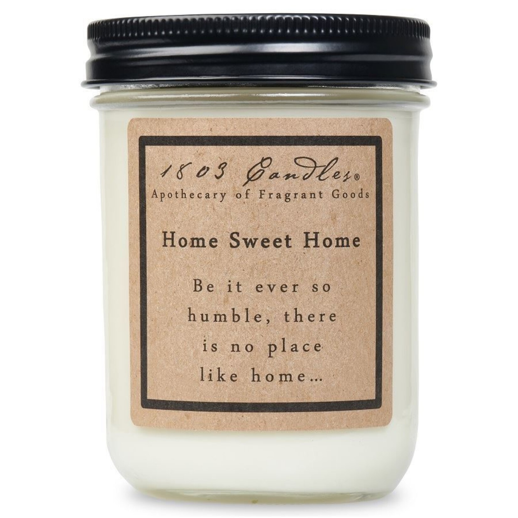 1803 1803 Home Sweet Home Soy Jar Candle