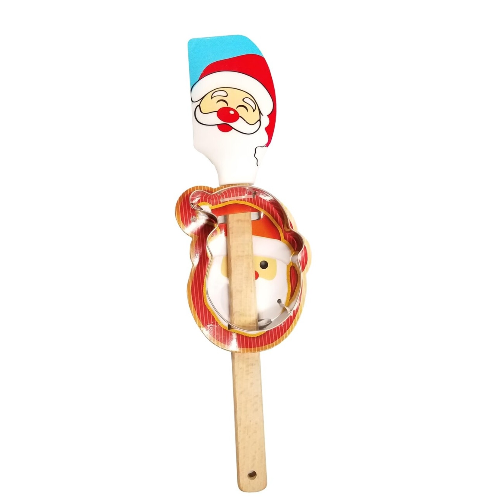 DEI Christmas Silicone Spatula w/Cookie Cutter