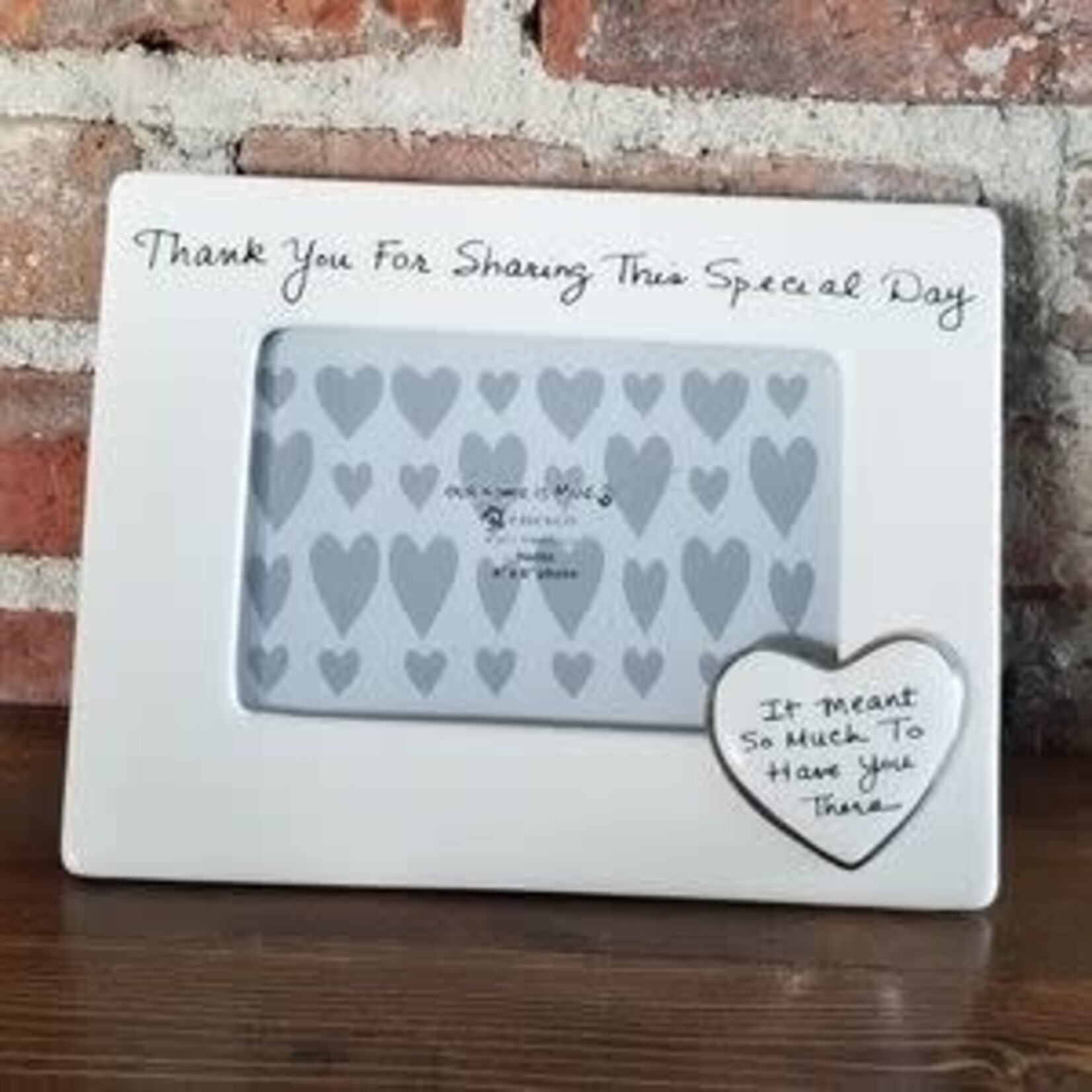 Our Name is Mud Thank You For Sharing This Special Day Frame