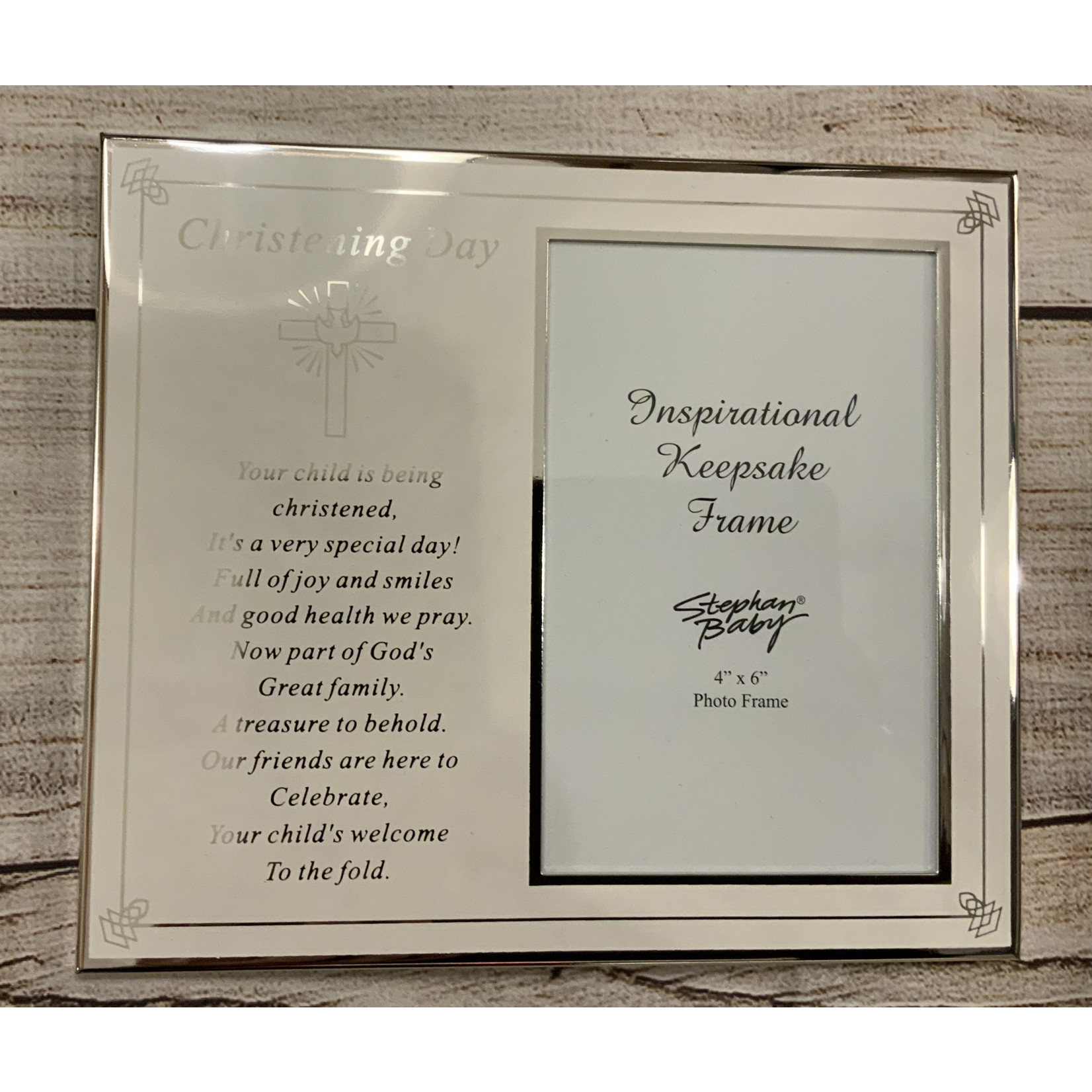 Stephan Baby Christening Day Frame