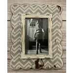 VIP Distressed Chevron Frame, 4x6