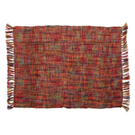 Creative Co-op Acrylic Throw w/Tassels