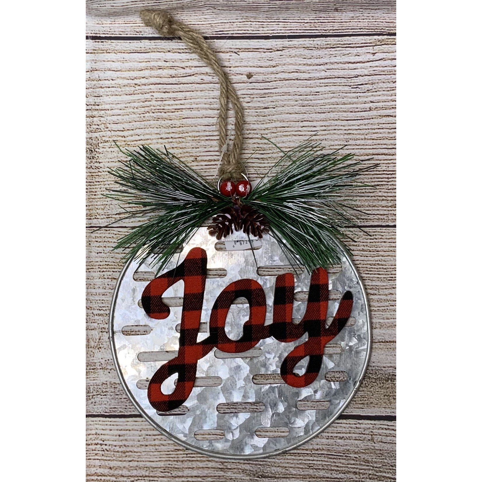 Gerson Metal Holiday Ornament
