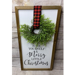 Gerson Have Yourself A Merry Little Christmas Wall Decor