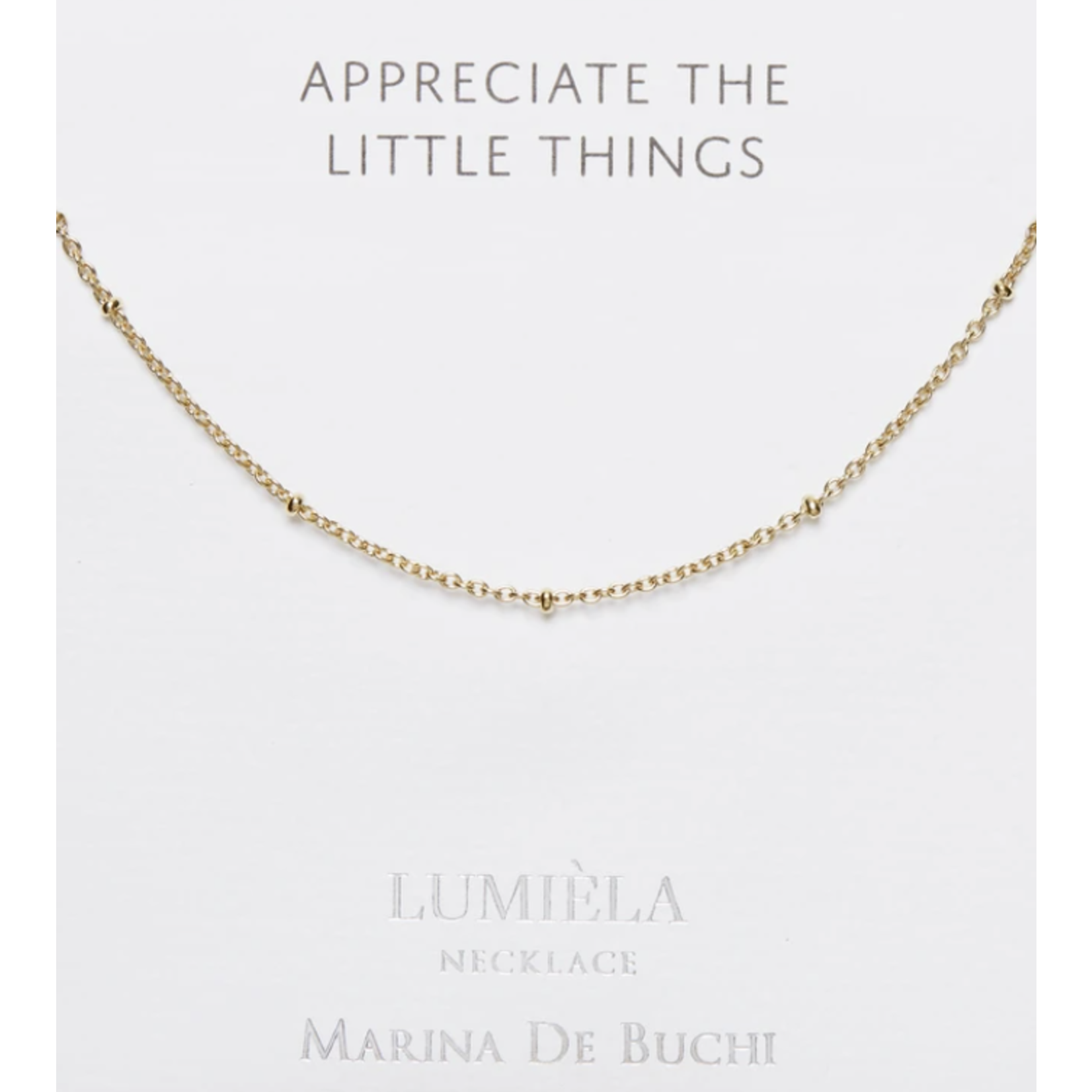 Lumiela 'Little Things' Lumiela Necklace by Lumiela