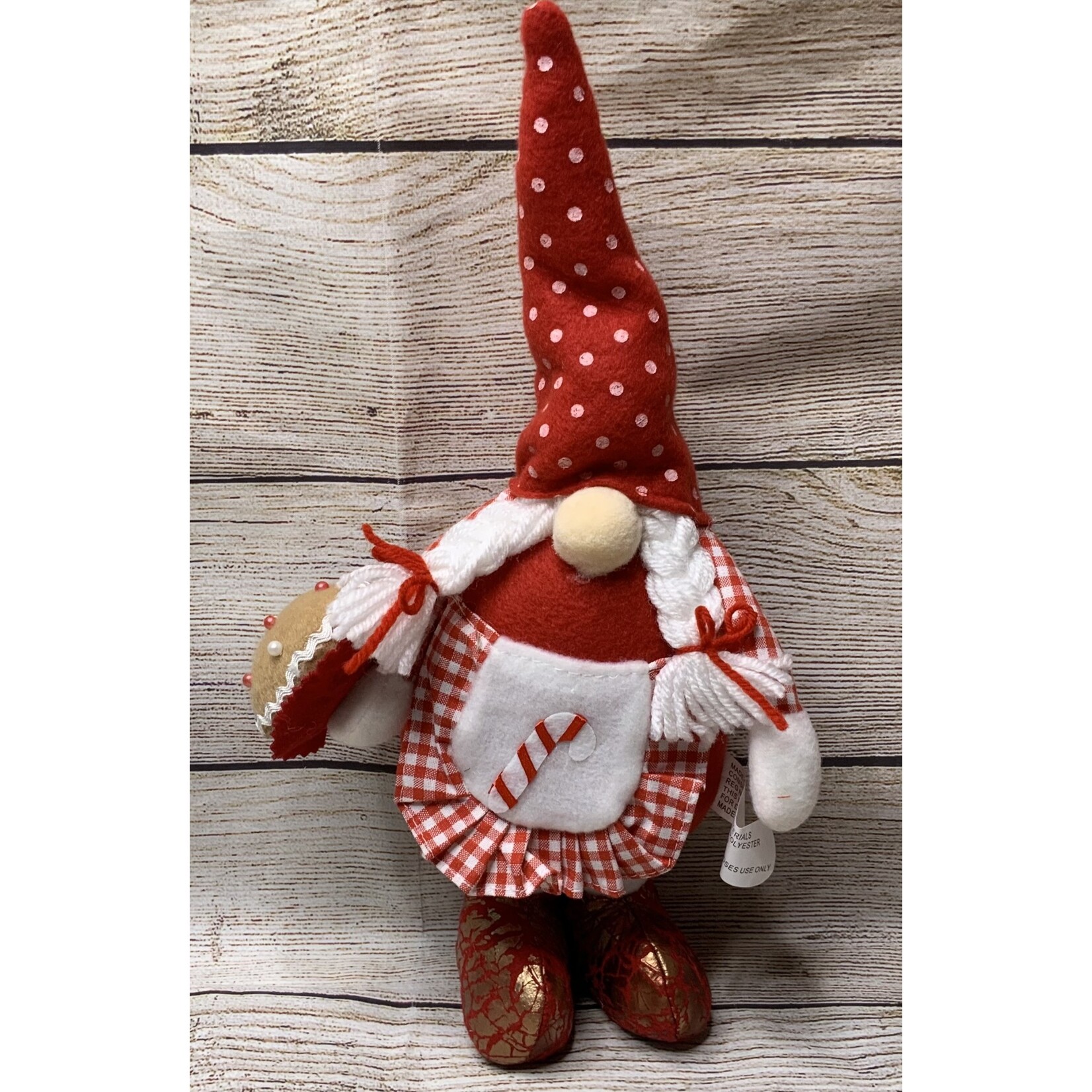 Gerson Fabric Holiday Chef Gnome, 13”