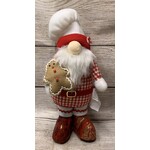 Gerson Fabric Holiday Chef Gnome, 13”