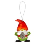 Ganz Acrylic Holiday Gnome Ornament