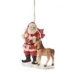 Giftcraft Santa w/Foal Ornament