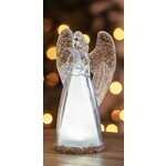 Evergreen LED Acrylic Angel Table Decor